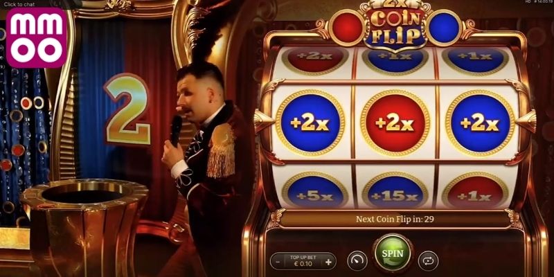 Giới thiệu crazy coin flip phong cách tung xu